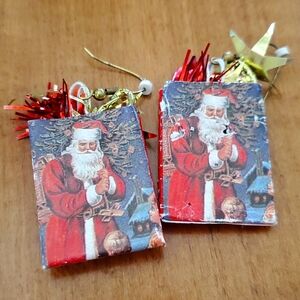 Xmas gift earrings
